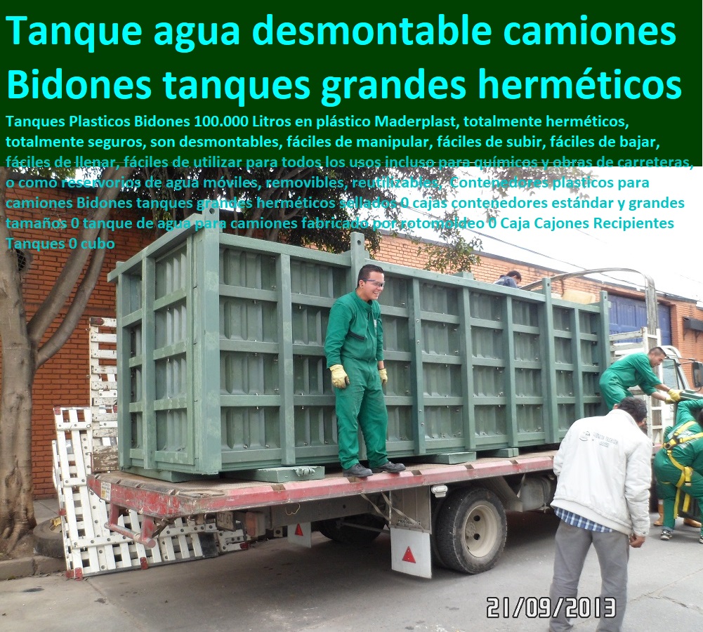 Contenedores plasticos para camiones Bidones tanques grandes herméticos sellados 0 cajas contenedores estándar y grandes tamaños 0 tanque de agua para camiones fabricado por rotomoldeo 0 Caja Cajones Recipientes Tanques 0 cubo Contenedores plasticos para camiones Bidones tanques grandes herméticos sellados 0 cajas contenedores estándar y grandes tamaños 0 tanque de agua para camiones fabricado por rotomoldeo 0 Caja Cajones Recipientes Tanques 0 cubo